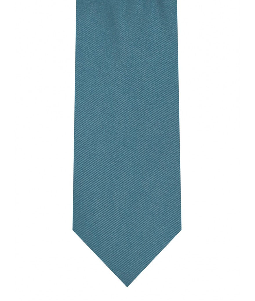 Brand Q Skinny 2.75” Microfiber Tie Necktie & Pocket Square Solid